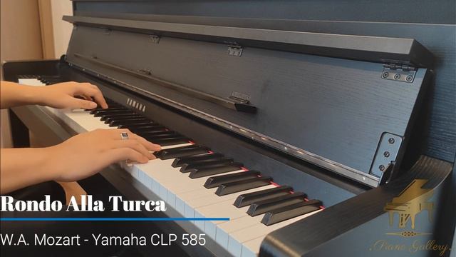 Rondo Alla Turca - Demo Digital Piano Yamaha CLP 585 смотреть онлайн