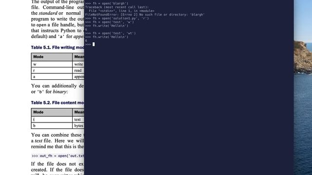 Tiny Python Projects: Ch 5 Pt 3 (Writing files) смотреть онлайн