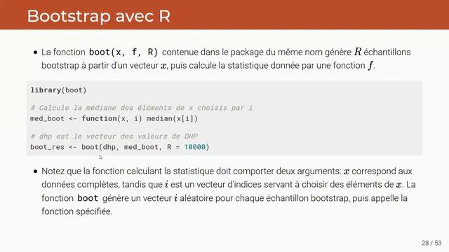 ECL8202, Cours 1.4 Le principe du bootstrap смотреть онлайн