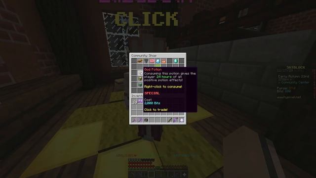 A COMMUNITY CENTER Guide for Minecraft Hypixel Skyblock смотреть онлайн