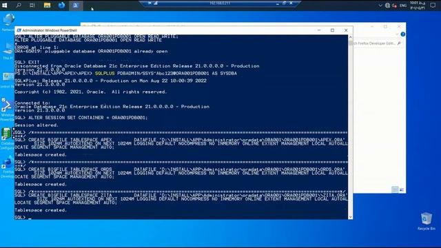 Create Server With Oracle21C Apex22.2 Ords22.2.1 смотреть онлайн