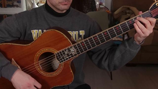 LARS CM-G passive pickup --- steel string guitar demo смотреть онлайн