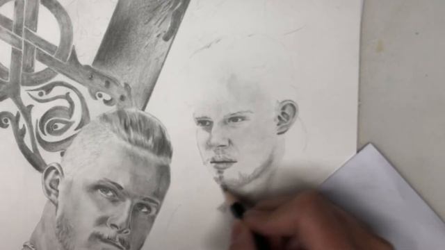 Sigurd - Vikings drawing смотреть онлайн