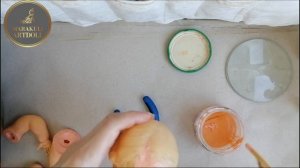 Реставрация целлулоидной куклы  СССР Мастер класс