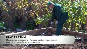 Монтаж теплицы 3х6 м «Польза». Этап 2