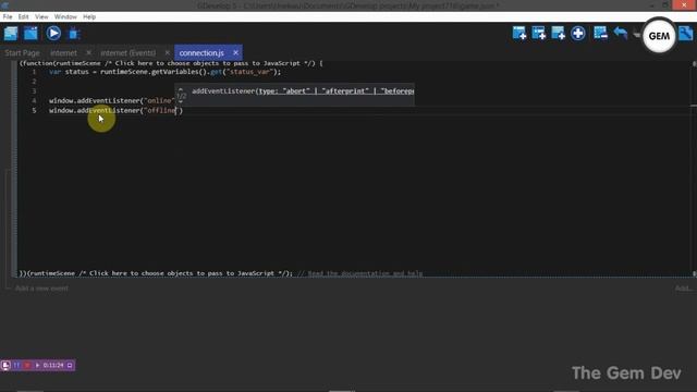 Internet Connectivity Extension | GDevelop 5 смотреть онлайн