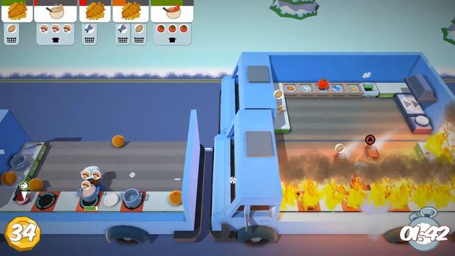 Overcooked #3 - Женщина на корабле! смотреть онлайн