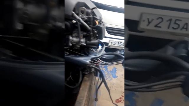Лодочный мотор Yamaha 40 л. с, 4-т, EFI, нога L508 из Японии. MotorKrym смотреть онлайн