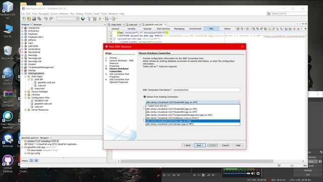 Netbeans 8.2 setup jdbc connection pool смотреть онлайн