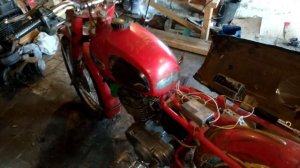 ПРОКЛЯТЫЙ МИНСК РЕМОНТ МОТОЦИКЛА МИНСК М 115 БУДНИ ГАРАЖ #4