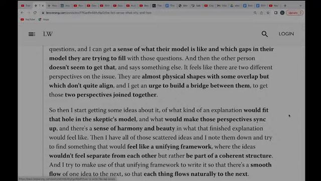 A close reading of 'The Felt Sense: What, Why and How' by Kaj Sotala смотреть онлайн