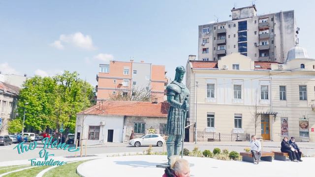 Serbian medieval ruler monument 2021 🇷🇸 I walking tour I4K/60fps смотреть онлайн