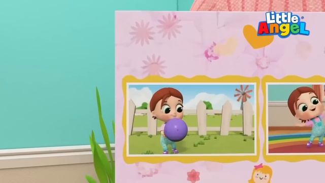 Aprendiendo las Formas y Colores con mi Mamá | Canción Infantil | Little Angel Español смотреть онлайн