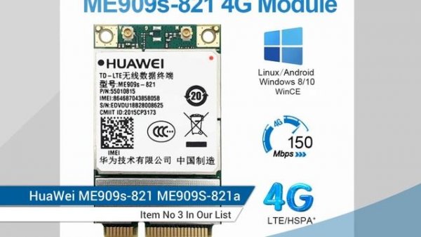 5 Best LTE WCDMA 4G WWAN Card