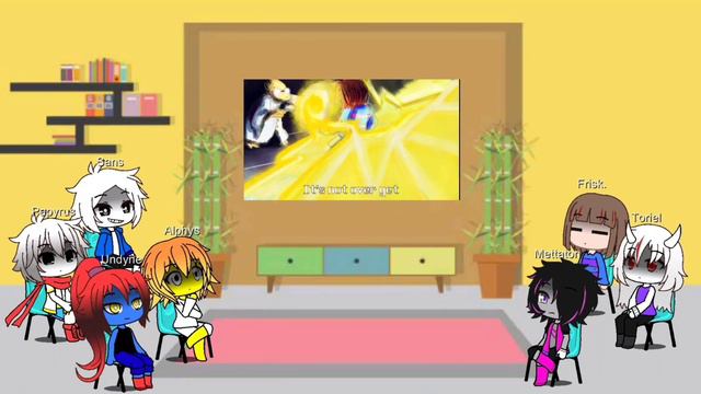 Undertale react to Alphys Takes Action. смотреть онлайн