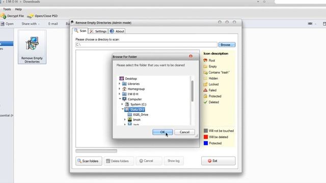 How To Remove Empty Folders.wmv смотреть онлайн