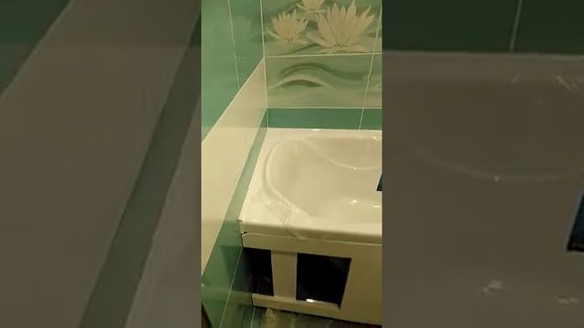 Укладка кафеля в ванной | Ремонт ванной под ключ в Уфе смотреть онлайн