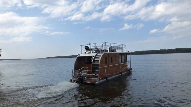 МЫ ПЛАВАЛИ НА ЭТОМ КАТАМАРАНЕ ПО ВОЛГЕ -29 августа 2021 смотреть онлайн