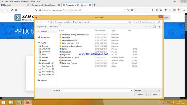 How To Convert Pptx File To Pdf File Format By Using Online Converter смотреть онлайн