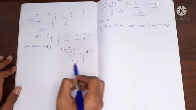 Count Pairs with given Sum | Java смотреть онлайн