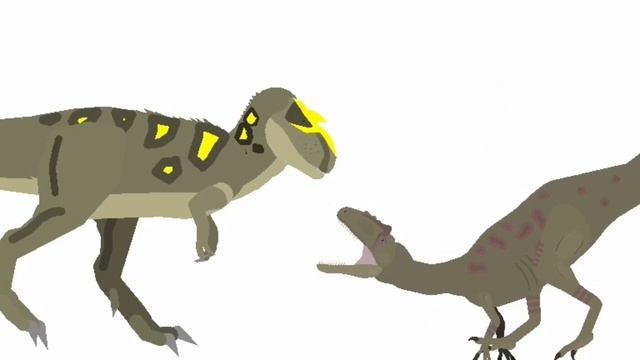Allosaurus vs Albertosaurus - Sticknodes смотреть онлайн
