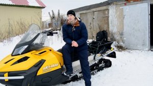 Обзор снегохода Ski-doo Tundra 550 f  2012 г