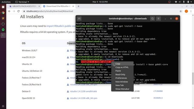 Install Rstudio on Linux (Ubuntu 20.04) смотреть онлайн