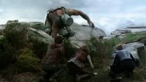 Джек - покоритель великанов. Падение великана.