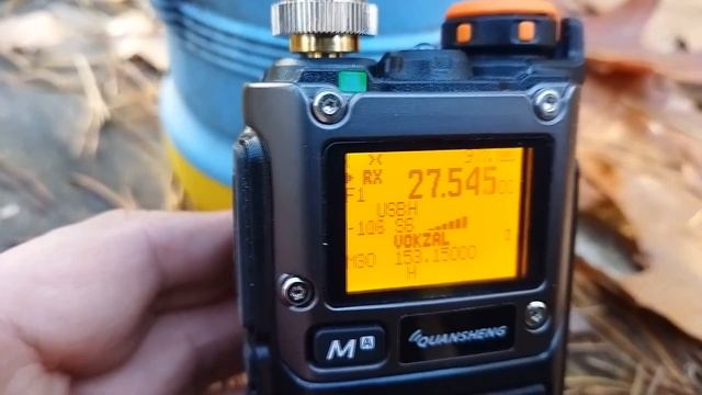 работа Quansheng Uv K58 на кв в режиме приёма