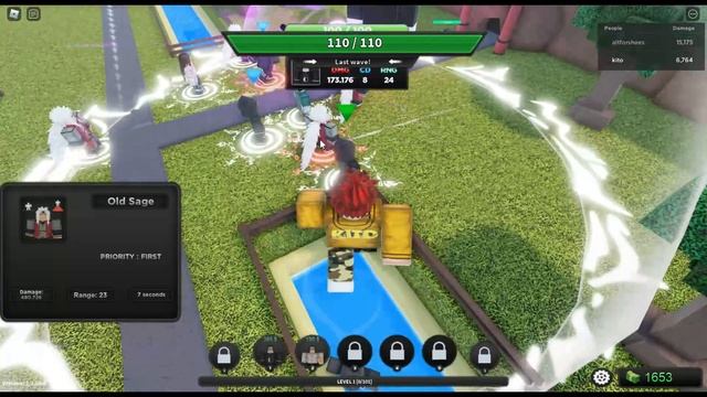 Новая игра по Наруто! Tower Defense: Shinobi(Roblox)! смотреть онлайн