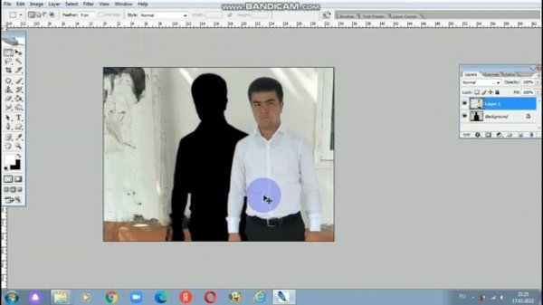 #adobe #photoshop #dasturi Orqa fonni qirqib tashlash (photoshop VS remove.bg)