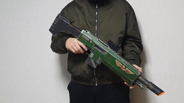 라스건 WARHAMMER 40k LASGUN airsoft custom смотреть онлайн