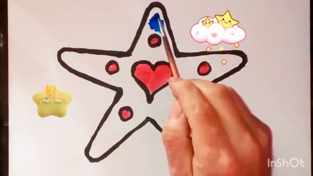Drawing a star with kids song / Yulduzcha rasm chizish / Сурет салу жулдыз / Как нарисовать звезда смотреть онлайн