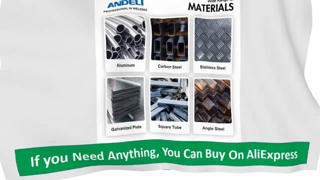 ANDELI MIG-270 MIG Welding Machine 220V MIG/Lift TIG/MMA 3 in 1 Semi-Automatic Inverter смотреть онлайн
