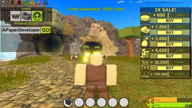 Все коды в Буга Буга! Roblox Роблокс смотреть онлайн