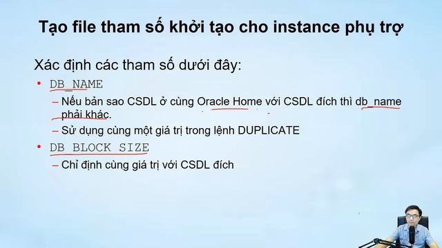 Nhân bản cơ sở dữ liệu Oracle | Admin 2 OCP | Trần Văn Bình | Oracle DBA Việt nam смотреть онлайн