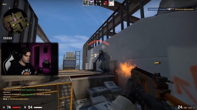 КТО ИГРАЕТ НАПАРНИКИ НА FACEIT В CS:GO смотреть онлайн