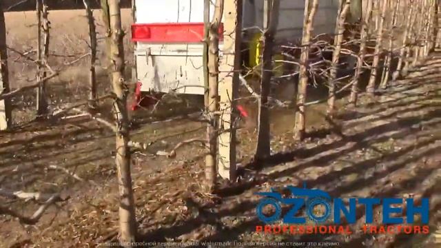 Organic fertilizer spreader for orchard / Разбрасыватель органических удобрений в сад и виноградник смотреть онлайн