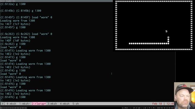 Commodore 128 Assembly Language #21: Worm part 5 смотреть онлайн