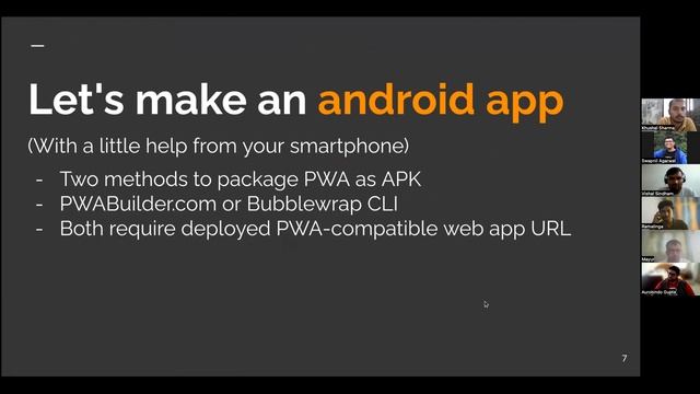 Shipping PWA to Play Store, A tiny talk by Roc8 C7 Alum Khushal Sharma, Strand смотреть онлайн