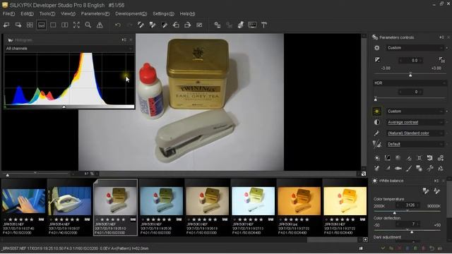 Silkypix developer studio ЧАСТЬ - 4 Работа с пипетками (Авто установки) смотреть онлайн