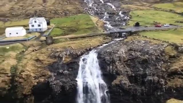 Саксун. Saksun. Фарерские острова. Стреймой. смотреть онлайн