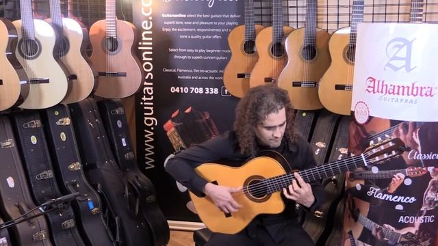 Felipe Conde Flamenco Cutaway Negra " Rumba" by Alejandro Florez www.solquemia.com смотреть онлайн