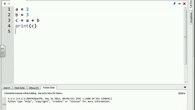 Программирование на языке Python. Лекция 1 - типы данных, переменные. смотреть онлайн
