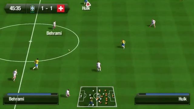 Group E Brazil vs Switzerland - match prediction (FIFA14) смотреть онлайн