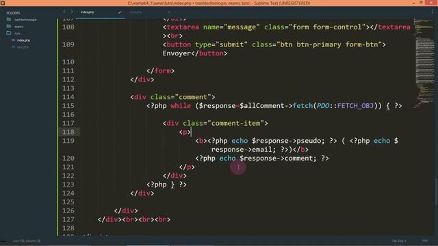 tutoriel PHP/jQuery-Ajax : Soumettre un formulaire sans rechargement de la page(en arrière plan) смотреть онлайн