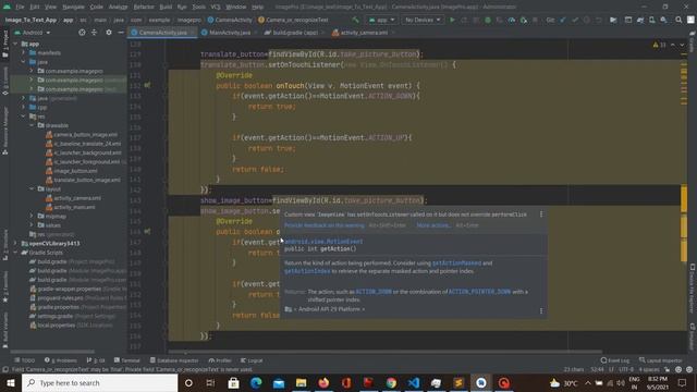 Text Recognition App | ML Kit | OpenCV | Android Studio | Part 3: Recognize Text From Image смотреть онлайн