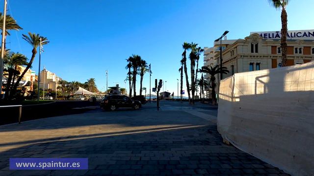 Набережная города Аликанте, Яхт клуб, пляж Postiguet TEST 4K GoPro Hero 8 Black смотреть онлайн
