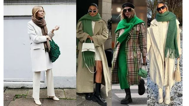 МОДНЫЕ ?ОБРАЗЫ С ШАРФОМ ПАЛАНТИНОМ ДЛЯ ЖЕНЩИН РАЗНОГО ВОЗРАСТА? смотреть онлайн