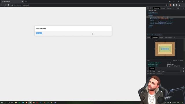 Développez un accordéon avec HTML / CSS / JS смотреть онлайн